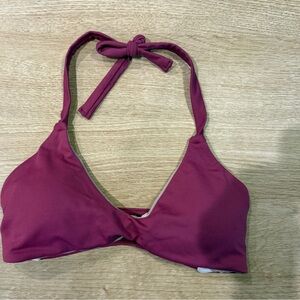 Midori, Brazilian swimwear size medium Women's Burgundy swim top